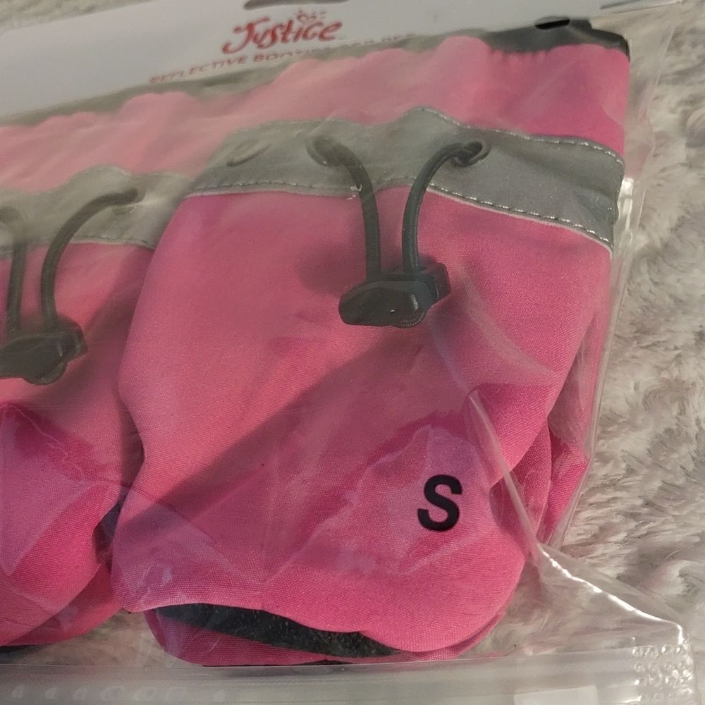 NWT Justice Reflective Booties For Pets - Picture 5 of 6